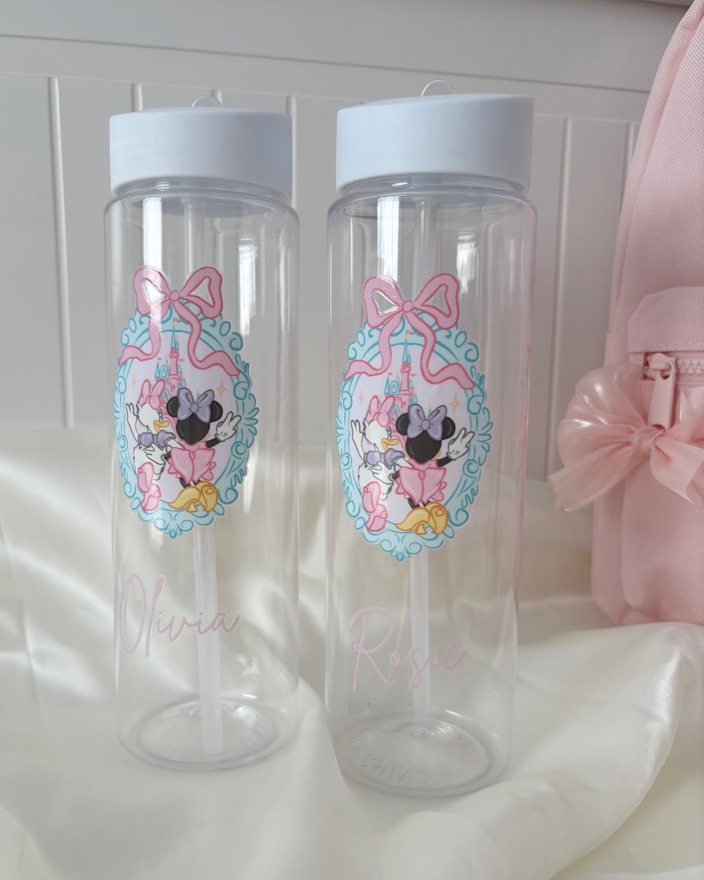 Minnie & Daisy Personalised Bottle