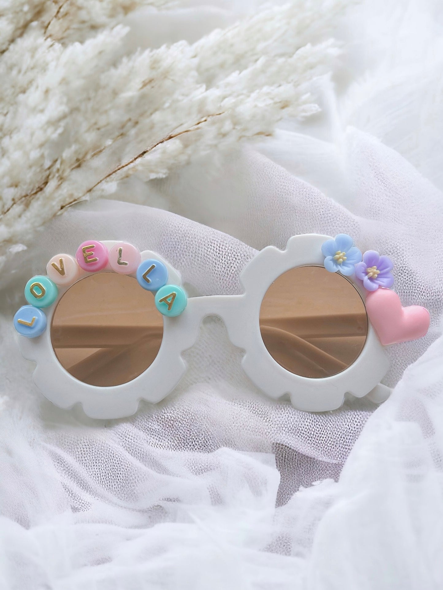 Pastel Heart Sunglasses