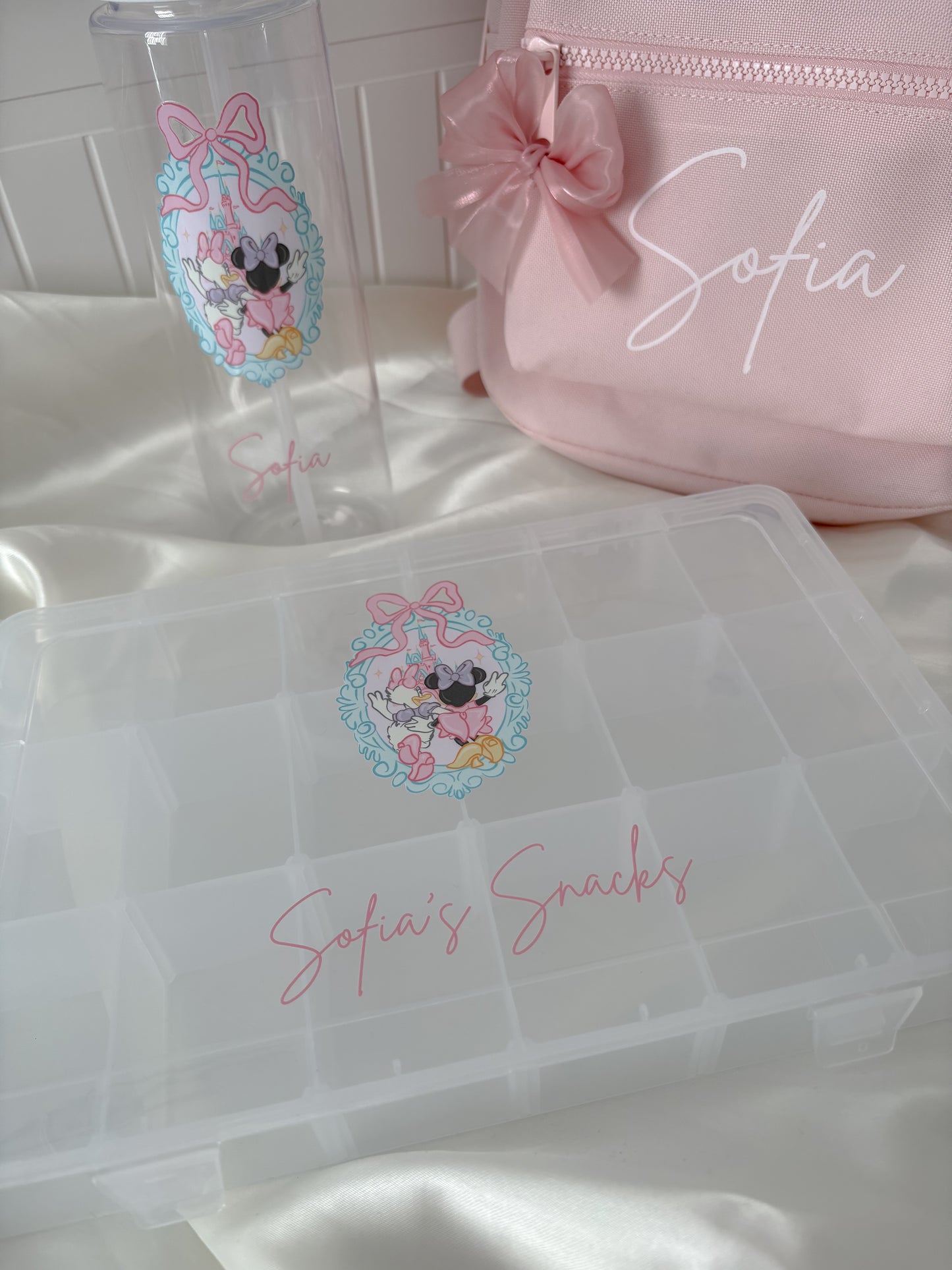 Minnie & Daisy Personalised Snack Box