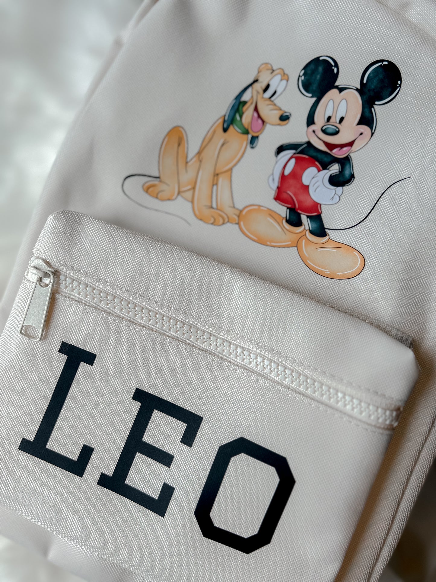 Mickey and Pluto Backpack